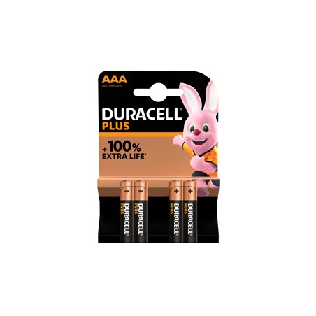 Blister 4 pile MN2400 Duracell PLUS 100 - MINISTILO AAA