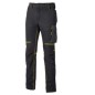 Pantaloni da lavoro invernali World taglia M nero U-Power