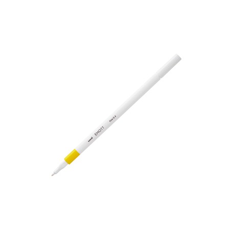 Fineliner EMOTT tratto 0.4mm giallo Uni Mitsubishi