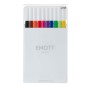 Astuccio 10 fineliner EMOTT tratto 0.4mm colori ass. Standard Uni Mitsubishi