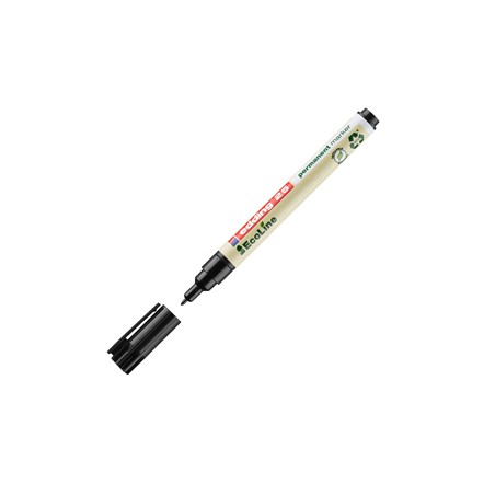 Marcatore permanente 25 Ecoline punta tonda 1.0mm nero Edding