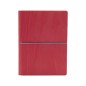 Taccuino EVO CIAK f.to 9x13cm fogli bianchi copertina rosso corallo INTEMPO