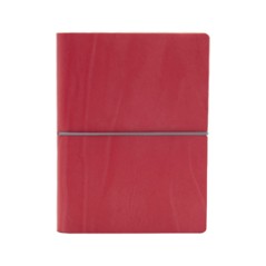 Taccuino EVO CIAK f.to 9x13cm fogli a righe copertina rosso corallo INTEMPO