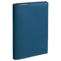 Agenda sett.le Presidente Prestige 21x27cm Soho blu acciaio 2024 QuoVadis