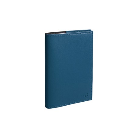 Agenda sett.le Presidente Prestige 21x27cm Soho blu acciaio 2024 QuoVadis