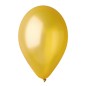 Busta 16 palloncini Ã˜26cm metal oro Big Party