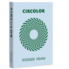 Carta Circolor A4 80gr 500fg Hibscus H1 (celeste) FAVINI