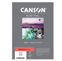 Carta InkJet PREMIUM A3 20fg 255gr HightGloss RC Canson