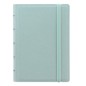 Notebook Pocket f.to 144x105mm a righe 56 pag verde pastello similpelle Filofax