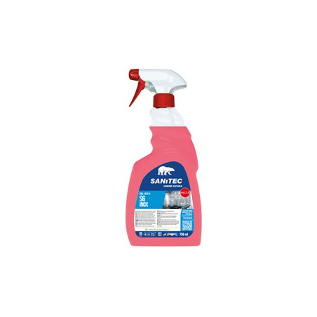 Detergente sgrassante per superfici S6 INOX 750ml Sanitec