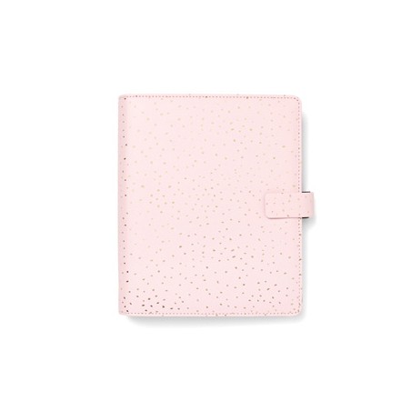 Organiser f.to A5 233x217x46mm c/cinturino Confetti rosa Filofax