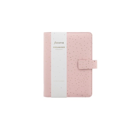 Organiser f.to Personal 187x153x40mm c/cinturino Confetti rosa Filofax