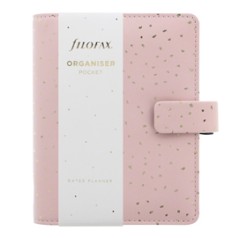 Organiser f.to Pocket 146x128x36mm c/cinturino Confetti rosa Filofax