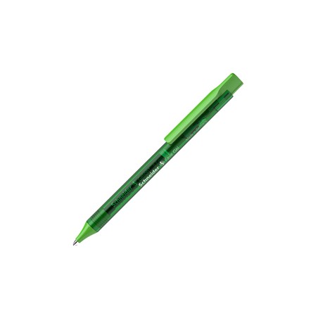 Penna gel a scatto Fave punta 0.7mm verde Schneider