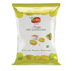 Chips con lenticchie 35gr Vivibio