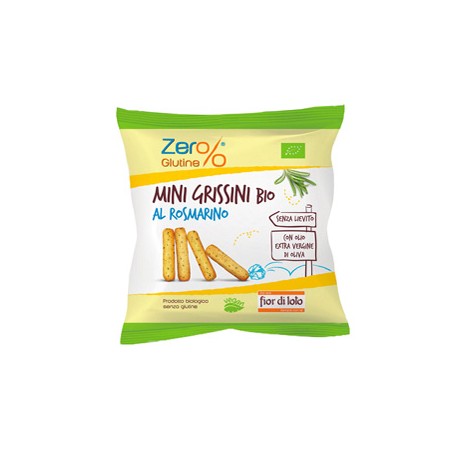 Mini grissini al rosmarino monodose da 30gr Zer