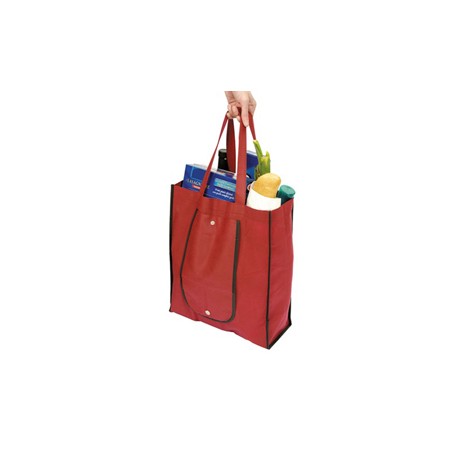 Borsa per la spesa Pocket Bag 37x33x12cm rosso