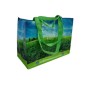 Borsa ripiegabile per la spesa in PP con ganci 38x43x20cm