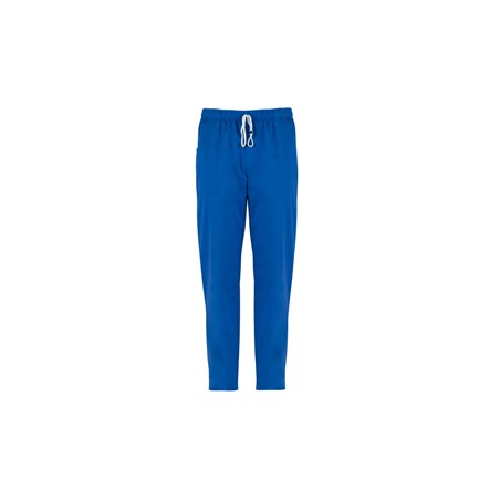 Pantaloni Pitagora in cotone Tg. XL bluette