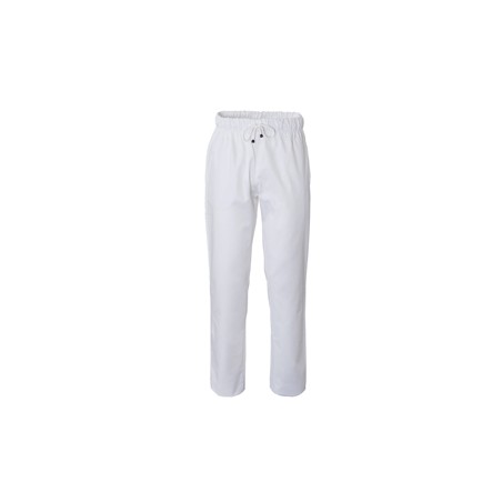 Pantalone da cuoco Plutone Tg. S bianco