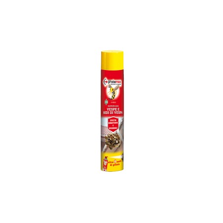 Insetticida spray vespe e nidi di vespa 750ml Protemax