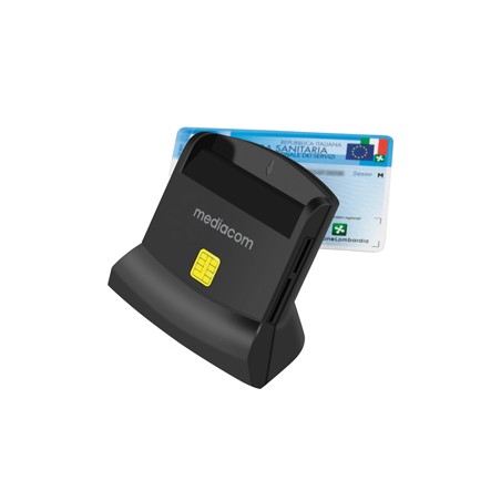 Lettore Smart Card USB 2.0 High Speed Mediacom