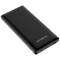 Powerbank ultrasottile Type-C da 10.000 mAh nero Mediacom