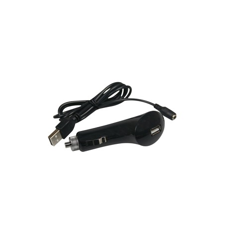 Alimentatore car charger x tablet con 3 adattori Micro USB, Jack 0.75, Apple li