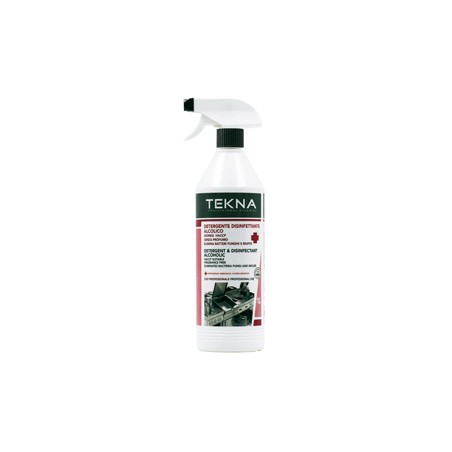 Disinfettante detergente alcolico senza profumo 1lt Tekna