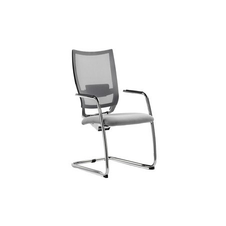 Seduta attesa Elite concept COV grigio/grigio con braccioli inclusi