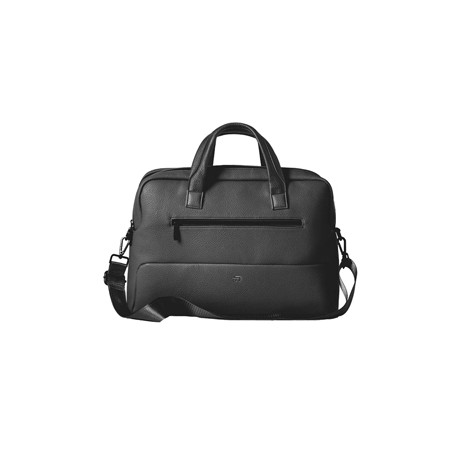 Borsa c/manici Gate Trended ecopelle dim. 41x30x15cm nero InTempo