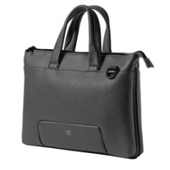 Borsa c/manici espandibile Gate Trended ecopelle dim.41x30x7cm nero InTempo