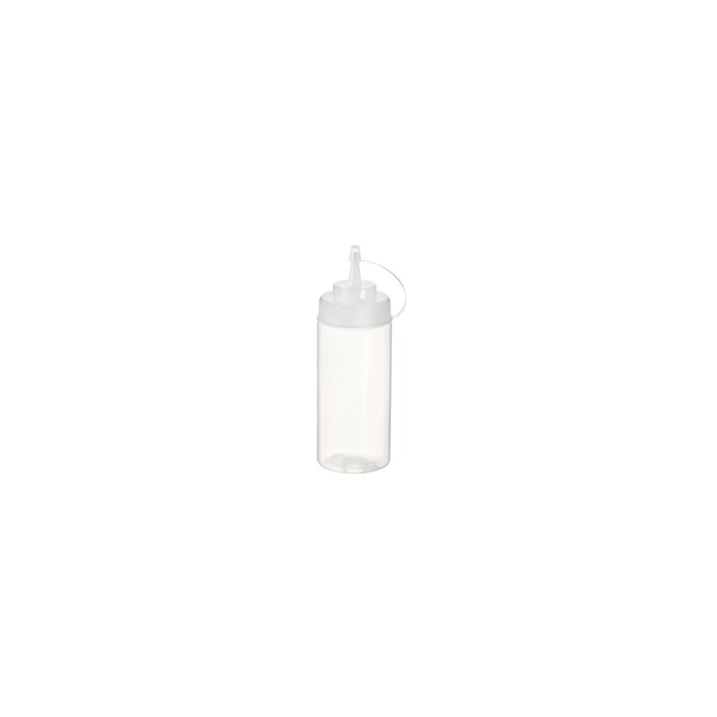 Squeeze bottle trasparente per salse 500ml Leone