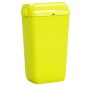 Cestino gettacarte Skin con coperchio 23 L giallo fluo