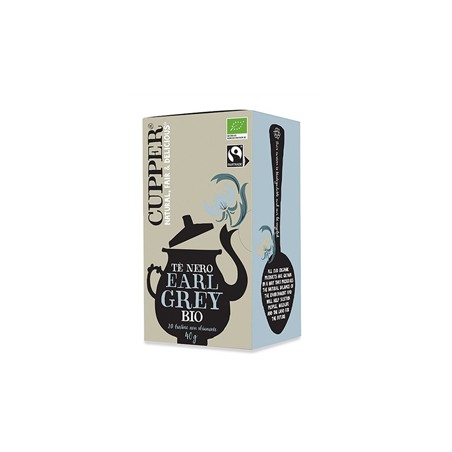 Confezione 20 filtri TE' nero Earl Grey Cupper