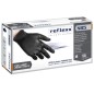 Conf 50 Guanti In Nitrile N85B nero tg XXL ultra resistenti Reflexx