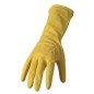 Coppia di guanti in lattice felpato R90 tg. XL Giallo Reflexx