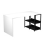 Scrivania Home-office Smarty 140x69xH72,4cm Bianco