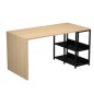 Scrivania Home-office Smarty 140x69xH72,4cm Rovere