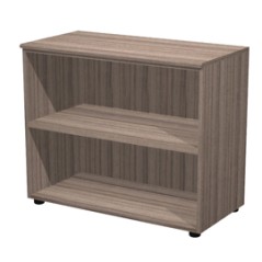 Mobile basso a giorno ELEGANCE 90x43,4x75Hcm Noce Toscano