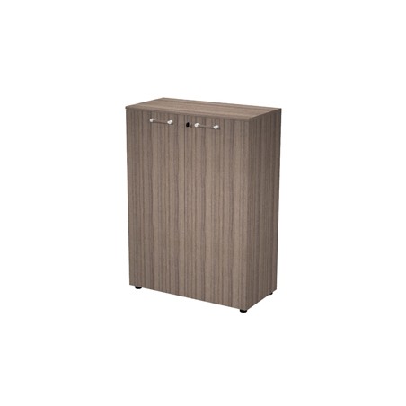 Mobile medio con ante ELEGANCE 90x45,2x126,2Hcm Noce Toscano