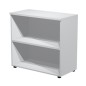 Armadio modulare basso a giorno 90x44cm - H85cm grigio