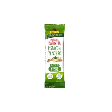 Barretta Wellness Pistacchi e zenzero 30g Mister Nut