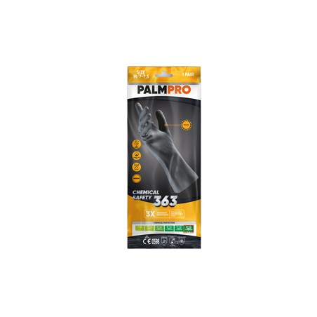 Coppia guanti chemical safety in nitrile palmpro 363 tg. XL Icoguanti