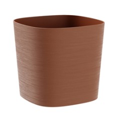 Vaso quadrato Capri 26lt terracotta TeraPlast