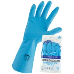 Coppia di guanti alimentari in nitrile tg.L MPNLX431 Icoguanti