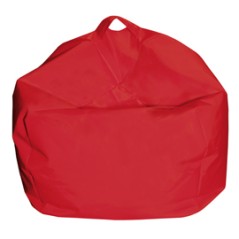 Pouf Comodone rosso H 62x65 Ã˜ cm