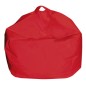 Pouf Comodone rosso H 62x65 Ã˜ cm