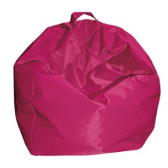 Pouf Comodone fucsia H 62x65 Ã˜ cm