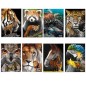 Maxiquaderno A4 20fg+1 80gr 4mm Animals 2023 Blasetti